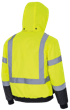 Hi Vis Heated Nano Bomber Jacket - 100% Waterproof - Hi-Vis Yellow/Green - XL product photo