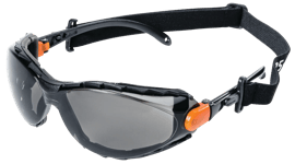 Lunettes de s&eacute;curit&eacute; scell&eacute;es de la s&eacute;rie XPS502 Sta-Clear ᴹᶜ - AF/HC - Verres fum&eacute;s photo du produit