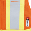 Salopette de s&eacute;curit&eacute; FR-Tech&reg; matelass&eacute; ignifuge/anti-arc &eacute;lectrique pour femme &ndash; Orange haute visibilit&eacute; &ndash; Taille femme G photo du produit