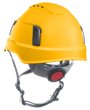 XS2-500 Series Type 2+ Vented Safety Helmet  - Yellow product photo