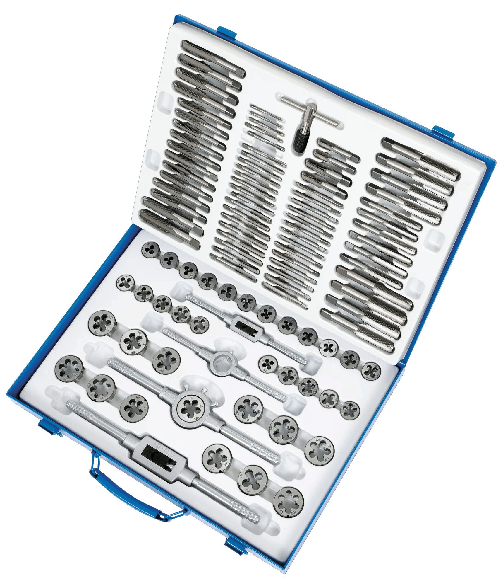 DR.Platina & DEVAS セット 110-PC JET-KUT Premium SAE/Metric Alloy Tap and Die Set | 530120