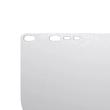 Polycarbonate Face Shield Window &ndash; Shape E &ndash; Unbound &ndash; Clear product photo