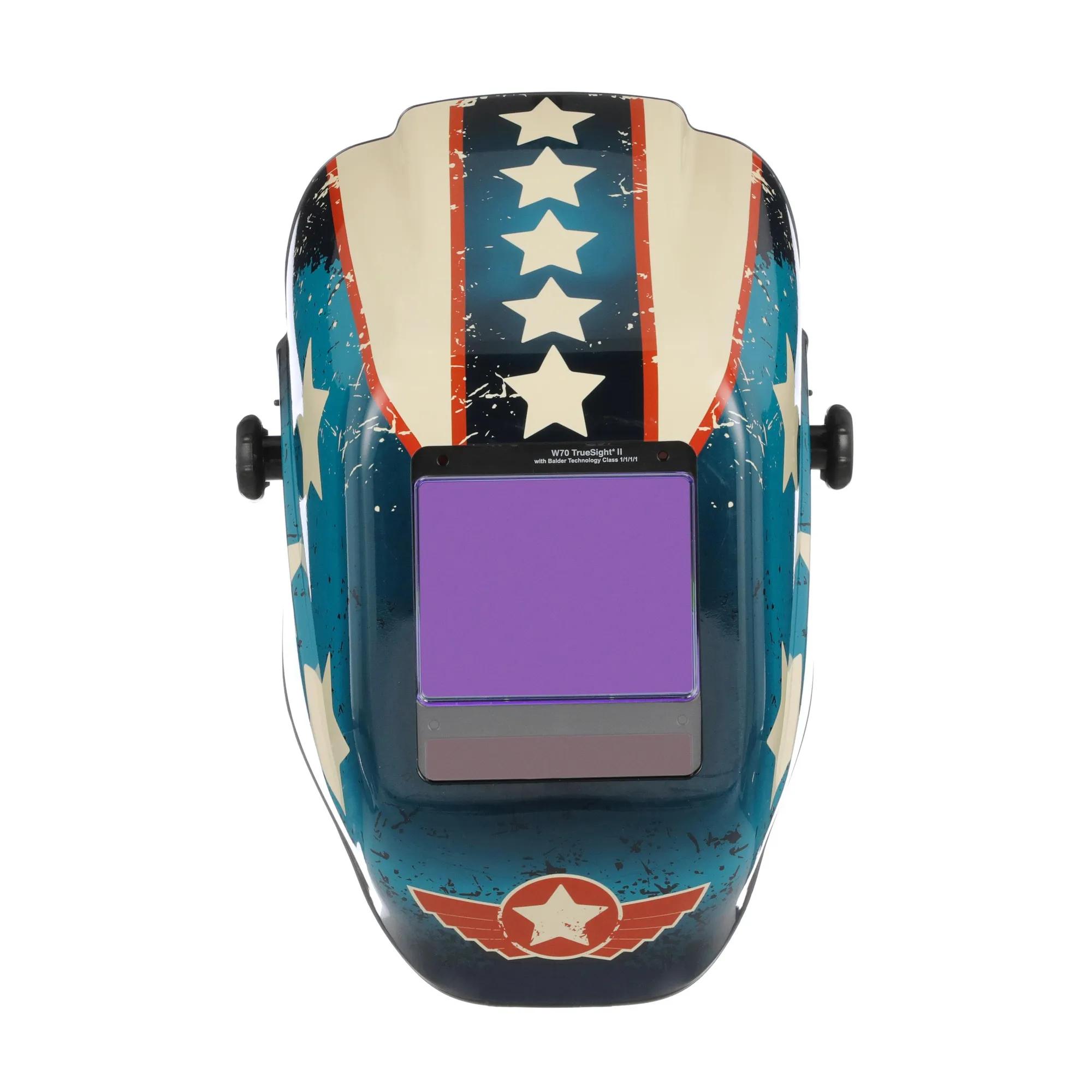 HLX Welding Helmet - TrueSight II Digital ADF - Stars and Scars