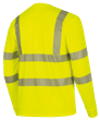 Hi-Vis Cooling Safety T-Shirt - Long Sleeve - Hi-Vis Yellow – 2XL product photo