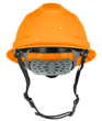 BLOCKHEAD2 Type 2 Full Brim Safety Helmet &ndash; Vented &ndash; HV Orange product photo