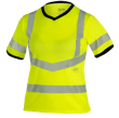 Women's Hi-Vis Short -Sleeved Safety T-Shirt - Class 3 - Hi-Vis Yellow - 2XL product photo