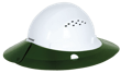 Sun Shade for Full Brim Hard Hat - Green product photo
