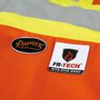 Salopette de s&eacute;curit&eacute; FR-Tech&reg; matelass&eacute; haute visibilit&eacute; ignifuge/anti&ndash;arc &eacute;lectrique &ndash; Orange haute visibilit&eacute; &ndash; Taille homme 4TG photo du produit
