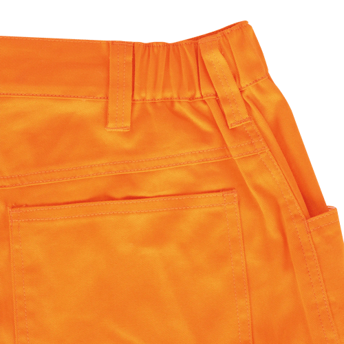 Pantalons de s&eacute;curit&eacute; pour femme &ndash; Coton crois&eacute; &ndash; Orange Haute visibilit&eacute; - TG photo du produit