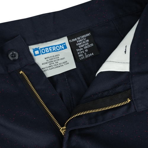 FR/Arc-Rated 7.5 oz  88/12 Safety Cargo Pants - Navy - 32x32 product photo