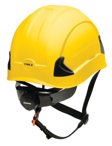 CH-2-300 Type 2 Safety Helmet - Non-Vented - Yellow product photo
