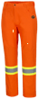 Hi-Vis Bright Safety Pants &ndash; Cotton Twill &ndash; Hi-Vis Orange &ndash; 34x32 product photo