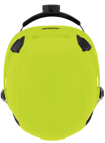 CH-350 Industrial Climbing Hard Hat w/Flip-Up Wraparound Visor - Non-Vented - Hi-Vis Green product photo