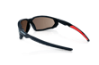 HyperGuard F-Series Safety Glasses - Gold Mirror Lens product photo