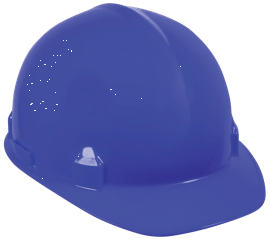 SC-6 Hard Hats - Front Brim Style - Blue product photo