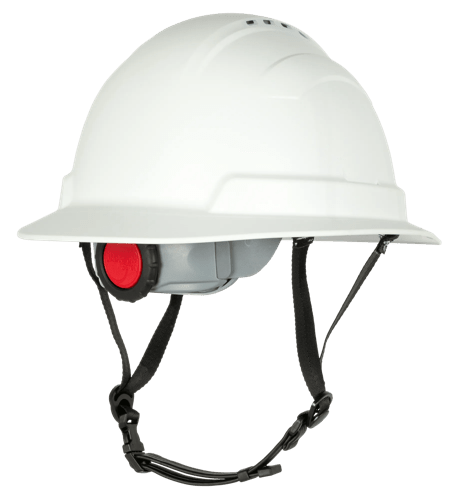 BLOCKHEAD2 Type 2 Full Brim Safety Helmet &ndash; Vented &ndash; White product photo