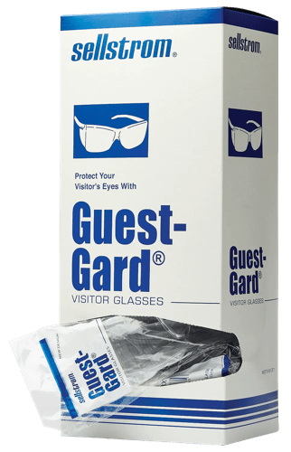 Guest-Gard™ Series Safety Glasses  - Uncoated - Clear Lens Tint product photo