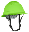 BLOCKHEAD2 Type 2 Full Brim Safety Helmet &ndash; Vented &ndash; HV Green product photo