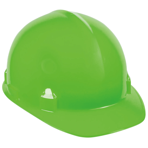 SC-6 Hard Hats - Front Brim Style - Lime product photo
