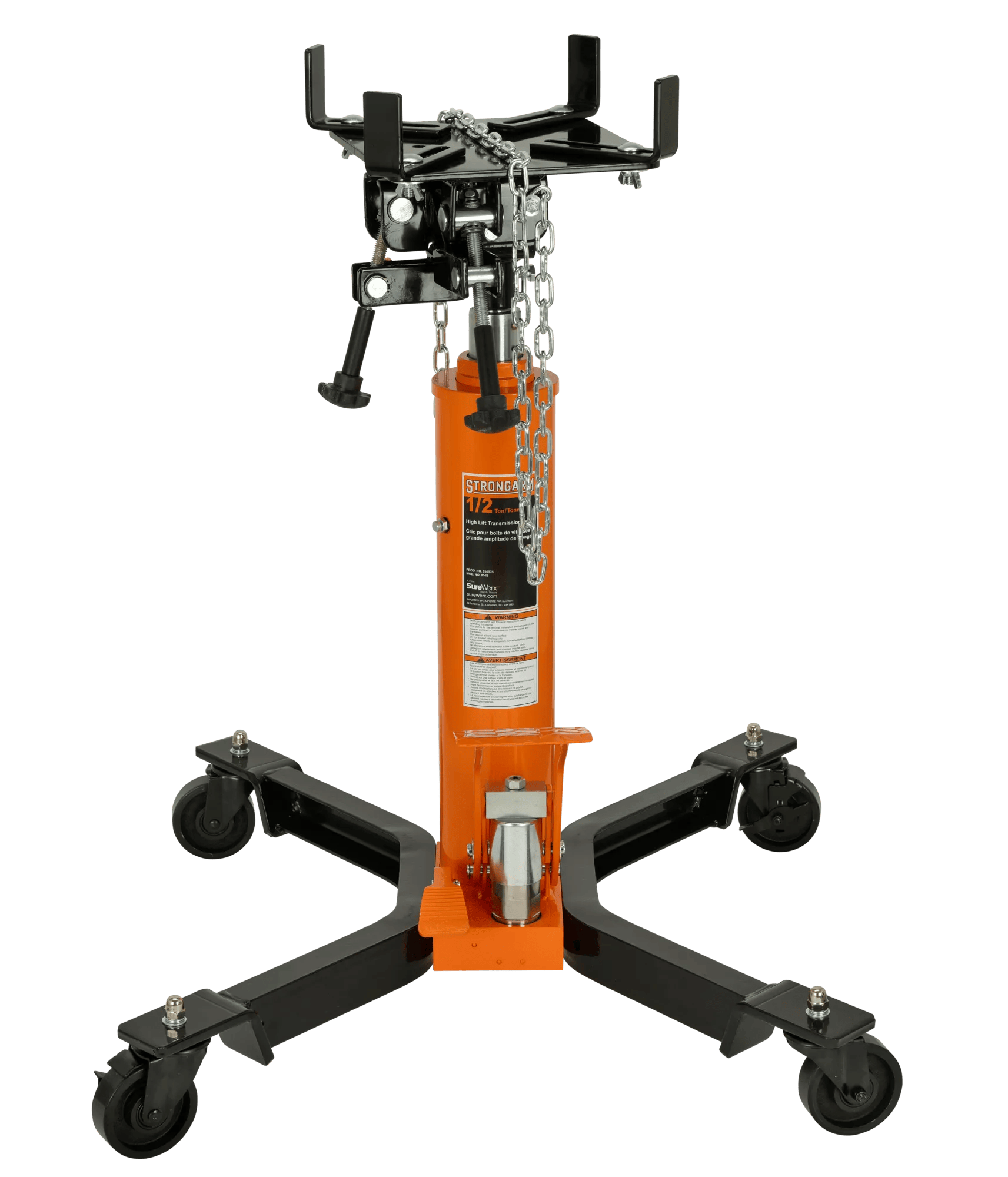 1,100-lb Telescopic Transmission Jack – Manual | 030535