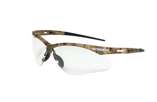 Jackson SG Safety Glasses - Camo Frame - Clear Antifog Lens product photo