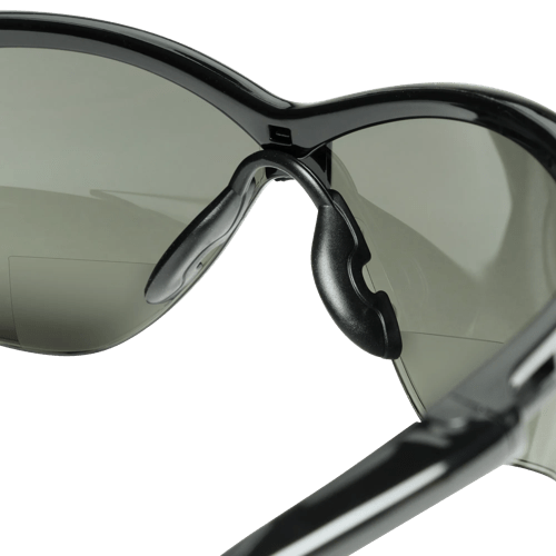 Jackson SG Safety Glasses - Black Frame - Smoke +2.5X Hardcoat Anti-Scratch Lens product photo