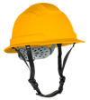 BLOCKHEAD2 Type 2 Full Brim Safety Helmet &ndash; Non-Vented &ndash; Yellow product photo