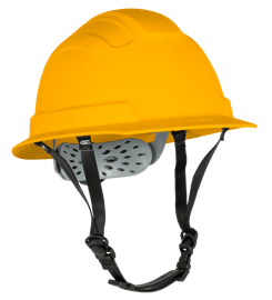 BLOCKHEAD2 Type 2 Full Brim Safety Helmet &ndash; Non-Vented &ndash; Yellow product photo