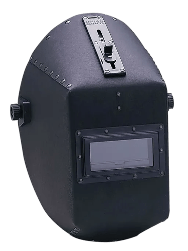 490P Fiber Shell Welding Helmet - Quick Slide - 2." x 4.25" - Black product photo