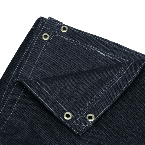 24-oz Vermiculite Welding Blanket - Black - 6' x 6' product photo