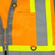 Hi-Vis Mesh-Back Surveyor's Safety Vest - Hi-Vis Orange - XL product photo
