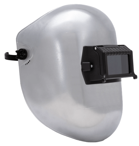 280PL Welding Helmet - Lift Front  - Non-Slotted Hard Hat Adapter - Silver product photo