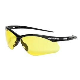 Jackson SG Safety Glasses &ndash; Black Frame &ndash; Amber Anti-Fog Lens product photo