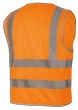Hi-Vis Poly Tricot  Safety Vest - Hi-Vis Orange - XL product photo