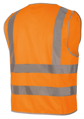 Hi-Vis Poly Tricot  Safety Vest - Hi-Vis Orange - XL product photo