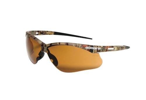 Jackson SG Safety Glasses - Camo Frame - Bronze Anti-Scratch Hardcoat Lens product photo