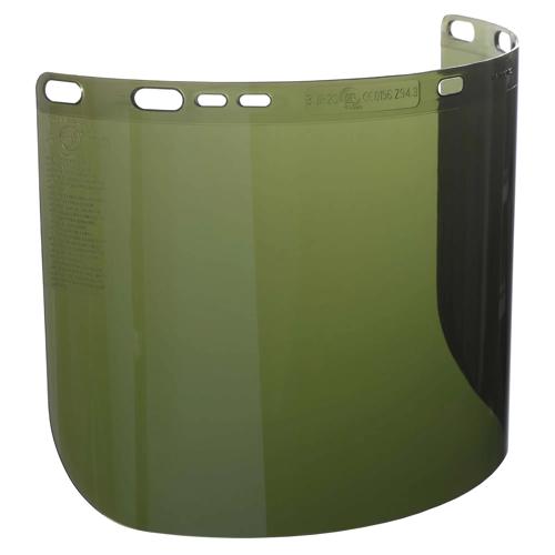 Face Shield Window - Polycarbonate - Molded - Shape B - IRUV 3.0 product photo