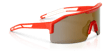 Maxview+ Safety Glasses - Red Frame - Gold Mirror Lens product photo