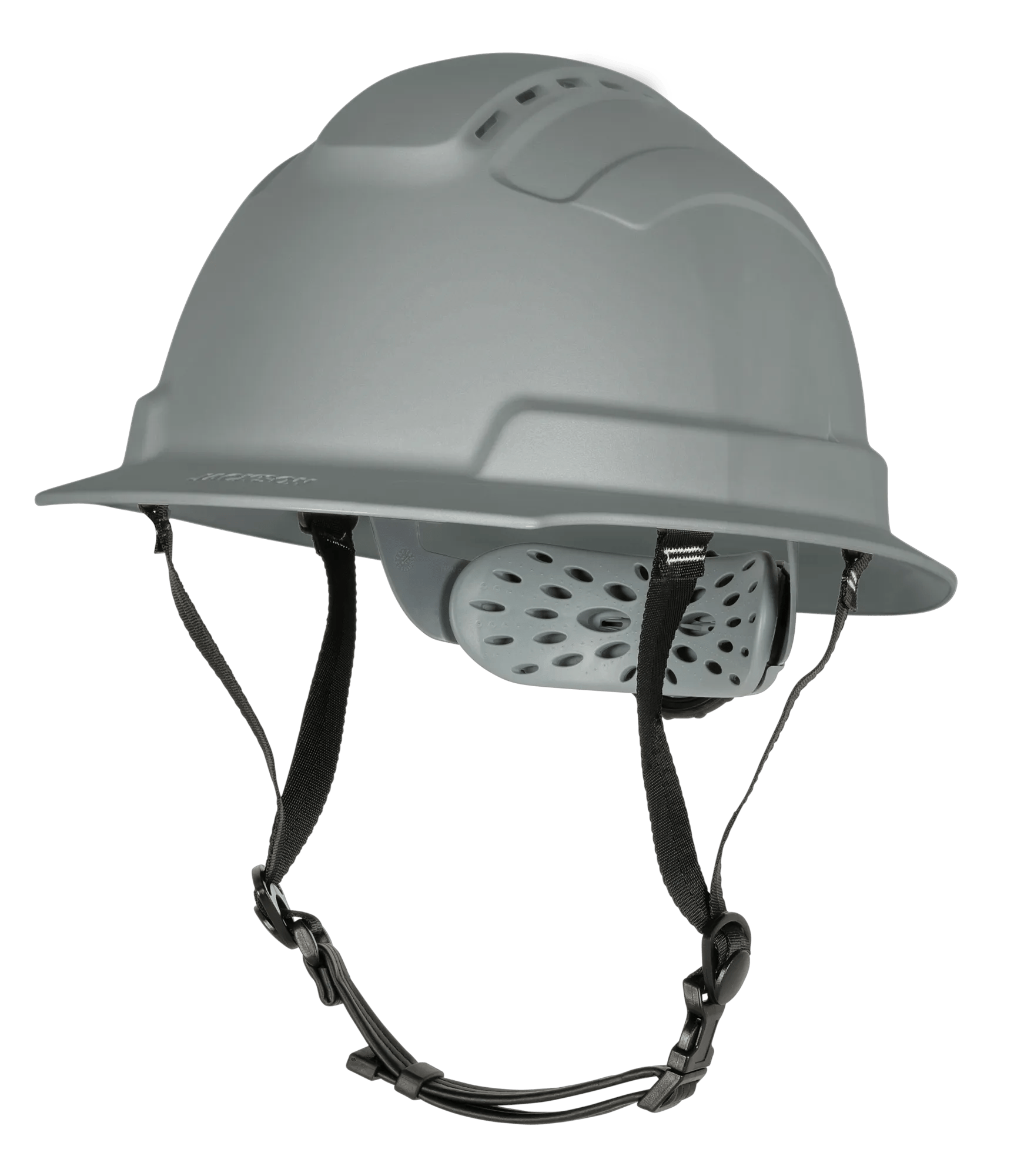 ビギナー必見！良品セット！HEAD HARMONIZED 146 キャンバー！ BLOCKHEAD2 Type 2 Full Brim Safety Helmet – Vented – Gray | 22528
