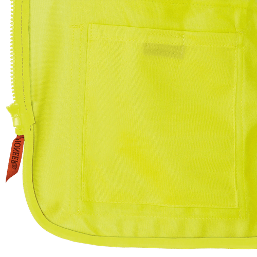 Women's Hi-Vis Tricot Poly Interlock Safety Vest - Zipper Closure - Hi-Vis Yellow/Green - L product photo