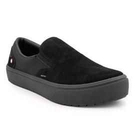 Airwalk Venice Slip-on Suede CT SD10 - Women's - CT SD10 SF SR - Black - 8B product photo