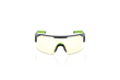 Maxview+ Safety Glasses - Black Frame - Amber Anti-Fog Lens product photo