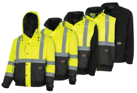 Hi-Vis 5-in-1 Jacket - Waterproof - Hi-Vis Yellow - L product photo