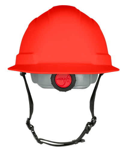 BLOCKHEAD2 Type 2 Full Brim Safety Helmet &ndash; Non-Vented &ndash; Red product photo