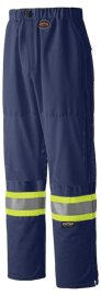Pantalon de s&eacute;curit&eacute; haute visibilit&eacute; - Bleu marine - TG photo du produit