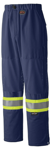Pantalon de s&eacute;curit&eacute; haute visibilit&eacute; - Bleu marine - TG photo du produit