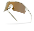 Maxview+ Safety Glasses - White Frame - Gold Mirror Lens product photo