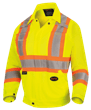 Manteau de s&eacute;curit&eacute; routi&egrave;re haute visibilit&eacute; pour femme - Jaune/vert haute visibilit&eacute; - TG photo du produit