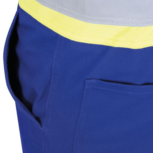 Salopette de s&eacute;curit&eacute; FR-Tech&reg; matelass&eacute; ignifuge/anti-arc &eacute;lectrique pour femme &ndash; Bleu roi &ndash; Taille femme 3TG photo du produit