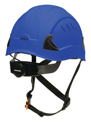 CH-2-400V Type 2 Safety Helmet - Vented - Blue product photo